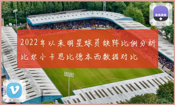 2022年以来明星球员缺阵比例分析比尔小卡恩比德本西数据对比